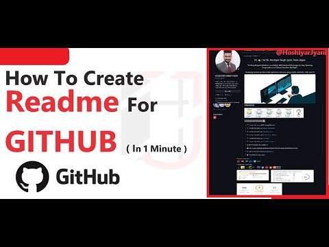 Creating a Killer README File for Your GitHub Repository: A Step-by-Step Guide - Hoshiyar Jyani