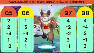 Lesson 1 Abacus Juniors Level 0  Mental Maths Soroban with the Fluffy Guy #abacuseducation #soroban