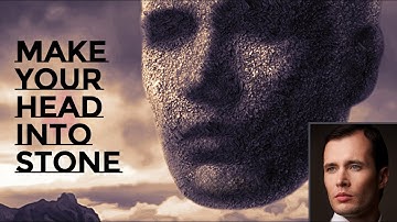 Photoshop: Transform Your Head into Stone.