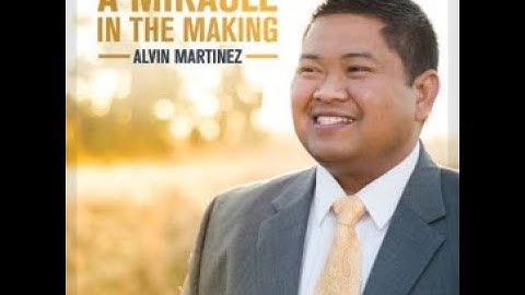 Five rows back - Alvin Martinez