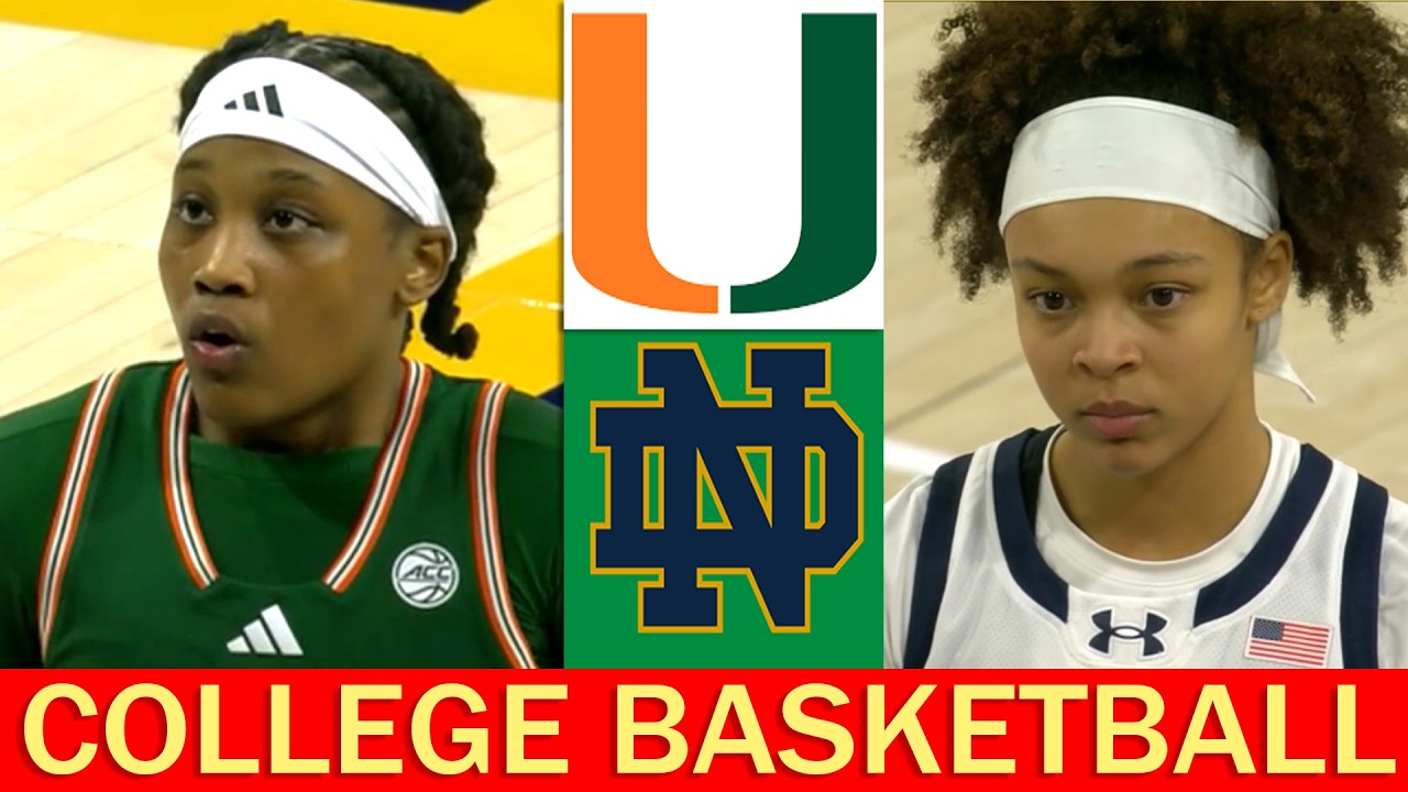 Miami vs Notre Dame College Basketball Highlights Full Game 2026