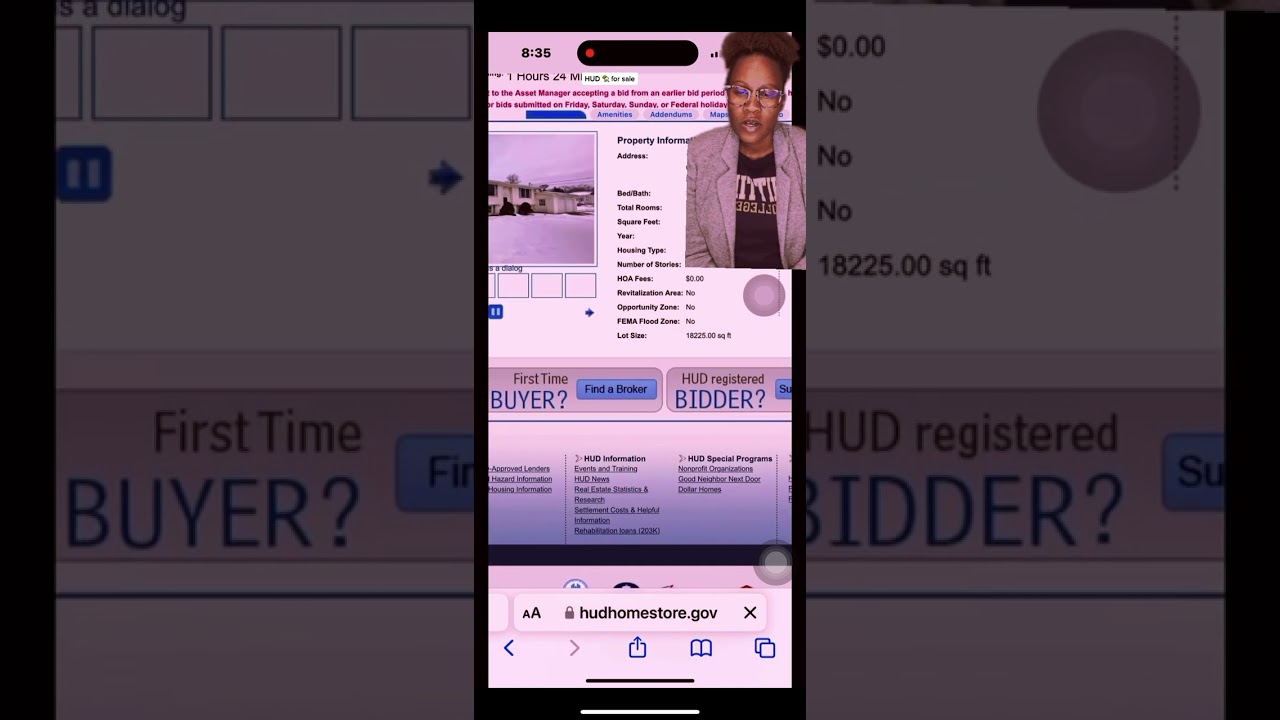 Learn how to get your HUD Home for $100 down. 