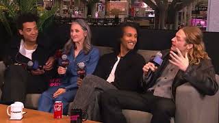 Sam Reid and Jacob Anderson discuss what it’s like to get a script from Rolin and Hannah 🤯 #samreid