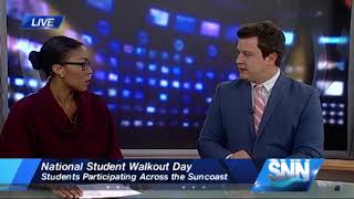 SNN: Student walkouts at Manatee High School