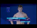 1m SPRINGBOARD MEN - FINAL -  European Championships - Glasgow 2018 - Dives 5 & 6