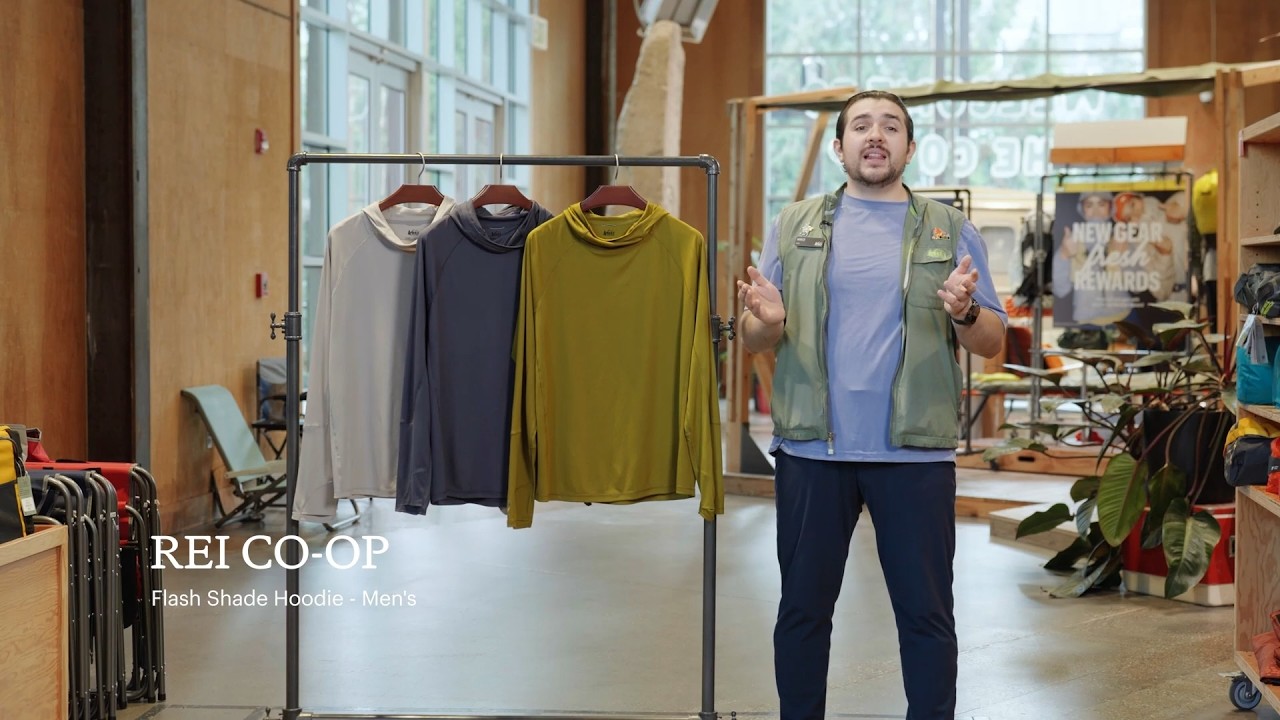 Preview of REI Co-op Flash Shade Hoodie - Men's Video