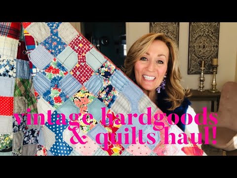 i-found-handmade-quilts-|-goodwill-thrift-haul-|-vintage-hardgoods-|-episode-63