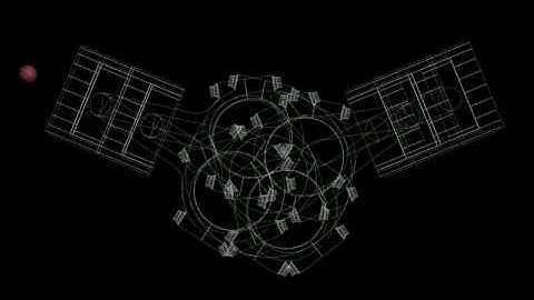 V16 engine animation HD