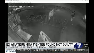 Ex amateur MMA fighter found not guilty in Tyndall airman’s death
