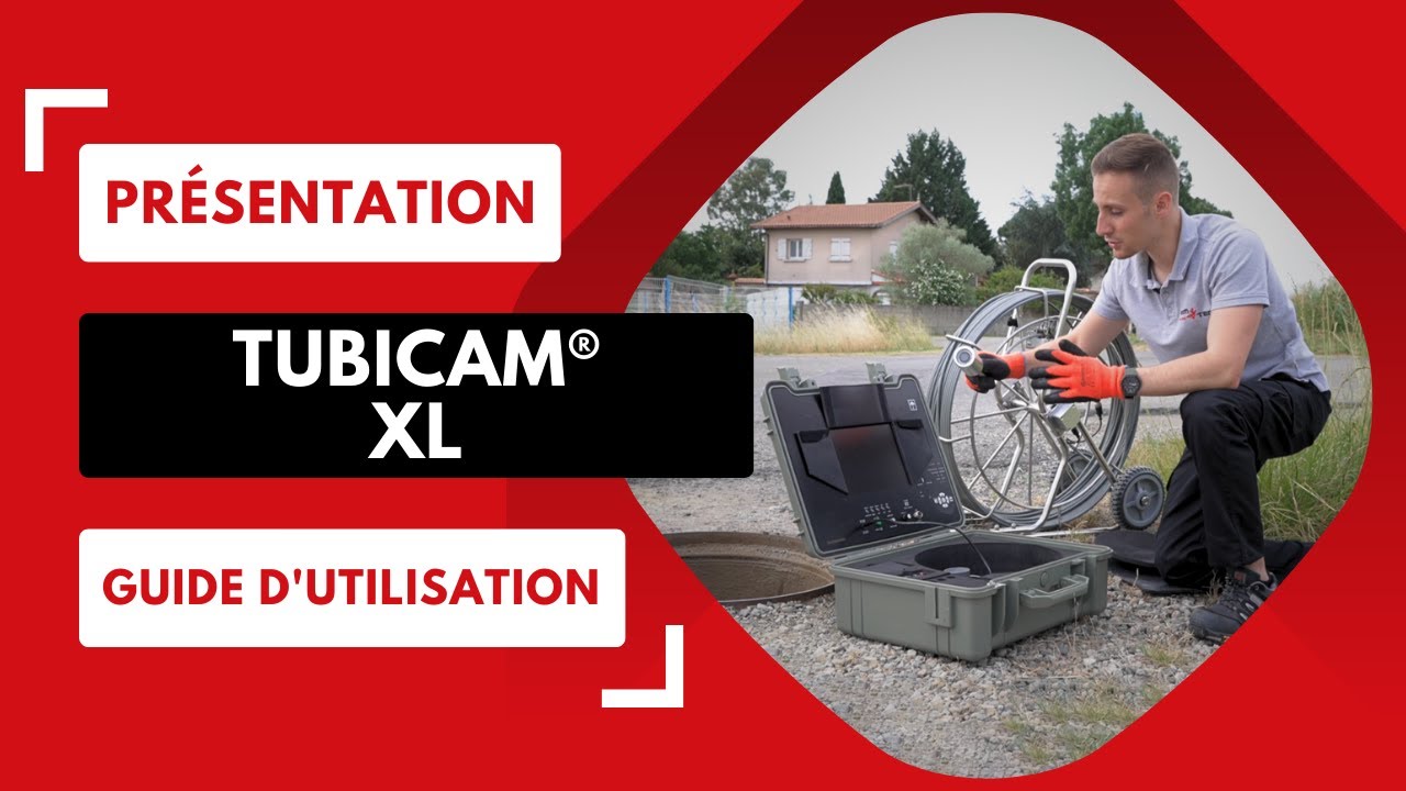 Caméra inspection de canalisations - Tubicam® Duo de Ø30 à Ø400 mm