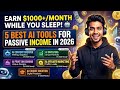 5 Best AI Tools for Passive Income in 2026 🤖