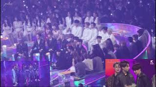 [ENG SUB] Idols Reaction to BTS Artist of the Year Daesang Speech at Melon Music Awards (MMA) 2018