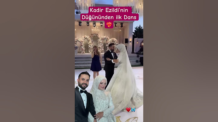 Kadir Ezildi from Gamze Türkmen's Wedding 💖👰🏻‍♀️🤵🏻‍♂️ #wedding #bride #magazine #love #aşk