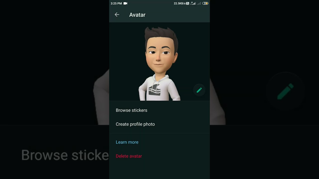 Avatar on WhatsApp | New feature of WhatsApp. 