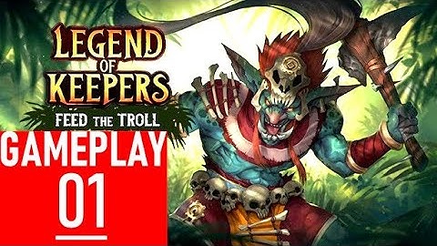 Legend of Keepers Career of a Dungeon Manager Feed the Troll DLC | Gameplay Shaman Master | Part 1