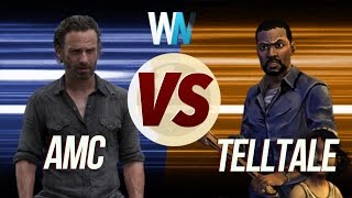 AMC's The Walking Dead VS Telltale' s The Walking Dead screenshot 4