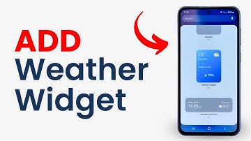 How to Add Weather Widget to Home Screen on Android