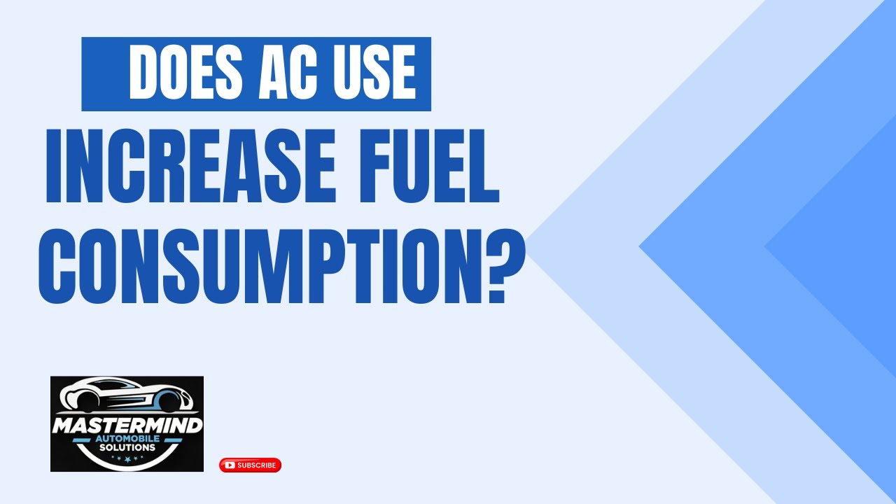 Does Car AC Use Increase Fuel Consumption? YouTube