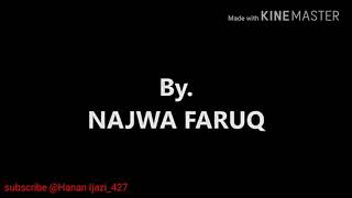 NAZWA FARUQ:Mauju Qolbi bikin nangis lirik sub indonesia