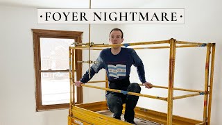 New Foyer Light Fixture Installation