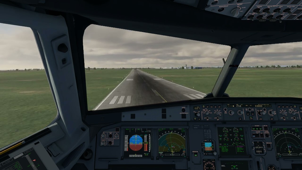 Windy landing in LFRZ