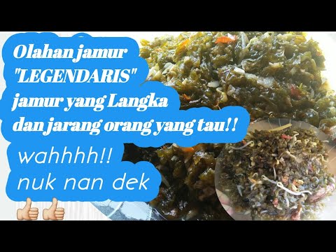 Memasak Jamur Lumut