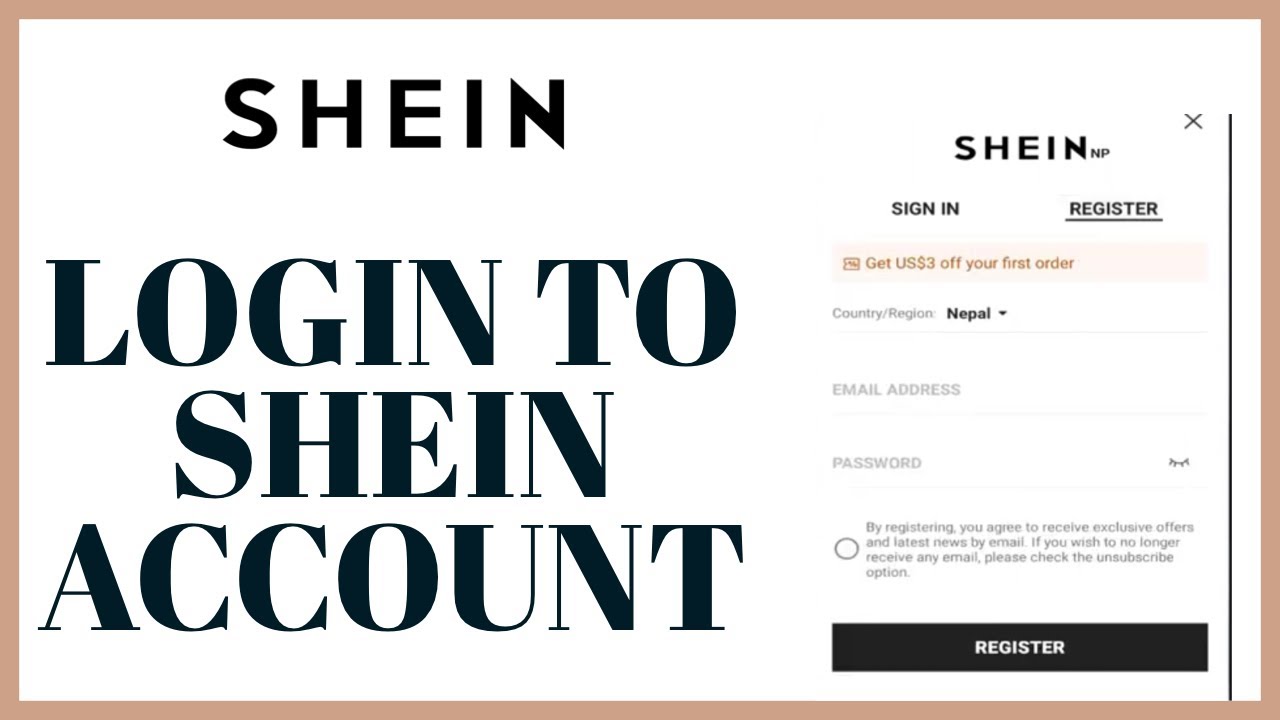 Shein Login 2022 How To Login To Shein Account YouTube