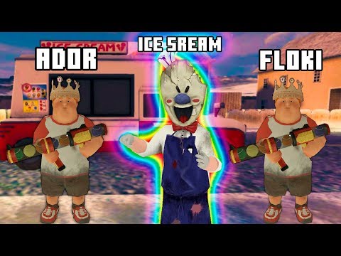 МОРОЖЕНЩИК ОНЛАЙН с ДРУЗЬЯМИ КАСПЕР играет в ice scream 2 roblox