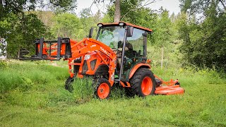 Rotary Cutter Break Down and Demo! Land Pride RCR1860!