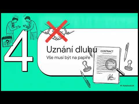 Strategie vymáhání půjček — video advokátní kanceláře JUDr. Milana Ficeka