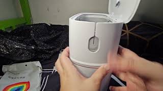 Joybos trash can with cover