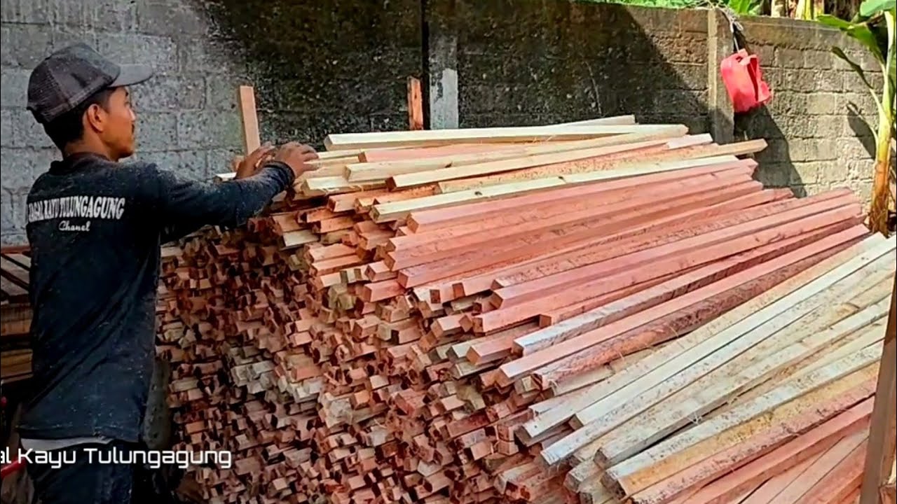Bismillah!!! Just Counting Profit.. Stick Material Finished Sawmill