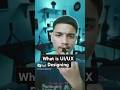 what is UI/UX Designing #shorts #coding #programming