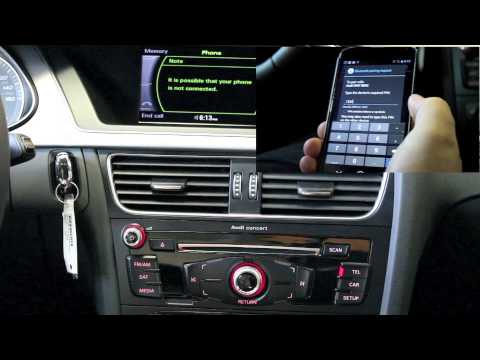 Audi North Scottsdale- Pair your Android device with Bluetooth Audi Concert Radio