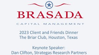 Brasada Capital Management Annual Client & Friends Dinner, 2023
