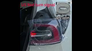 US Version 3-pins Taillight For Tesla Model 3/Y 2017-2023 Rear Ta