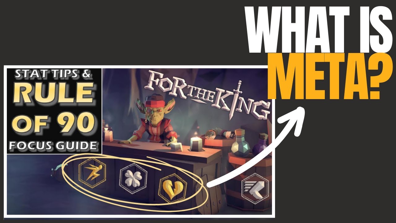 CORRECTIONS to Stat Tips and Focus Guide For The King YouTube