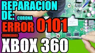 ERROR 0101 REPAIR - XBOX 360 SLIM - CORONA - RED LIGHT - - SOLUTION / FIX #ElTallerDeYakara