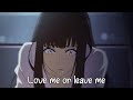 Aime-moi ou laisse-moi 「AMV」 (Dariasirene cover) lyrics HD thumbnail