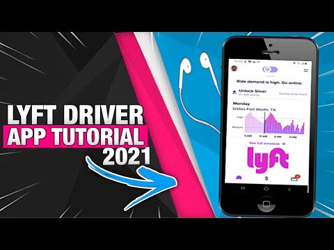 How To Use Lyft Driver App - 2021 Training & Tutorial