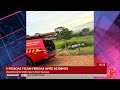 Cinco pessoas ficam feridas após capotamento entre Ijaci e Bom Sucesso