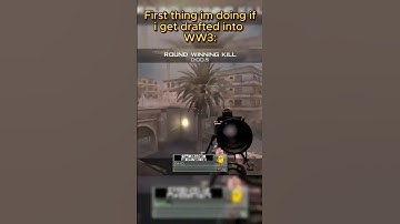 ME N THE BOYS IF WE GET DRAFTED #trickshot #mw2 #cod #trickshotting #faze #iw4x #nostalgia #warzone