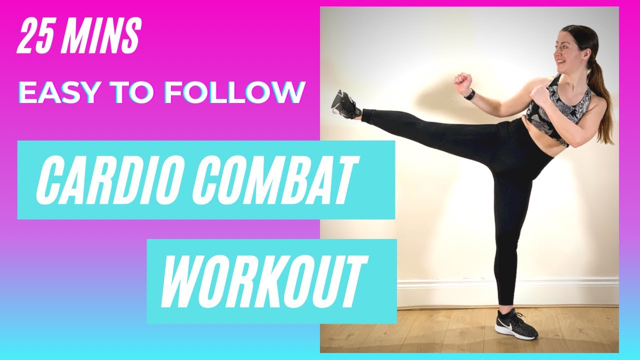 CARDIO COMBAT - martial arts inspired at home workout - no equipment - Hazel Ashleen Fitness