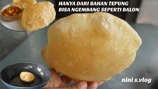 HOW TO MAKE POORI BREAD THAT PUFFS UP PERFECTLY LIKE A BALLOON #IndianBread WITHOUT YEAST