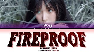 Wendy  fireproof color Coded S