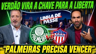 PALMEIRAS MUDA A CHAVE PARA A LIBERTADORES! 🔥 Linha de Passe debate pressão contra o Junior
