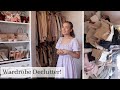 My biggest ever wardrobe clear out  declutter my wardrobe with me  molly jo