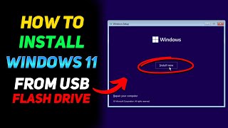 how to install windows 11 from usb (complete beginner tutorial)