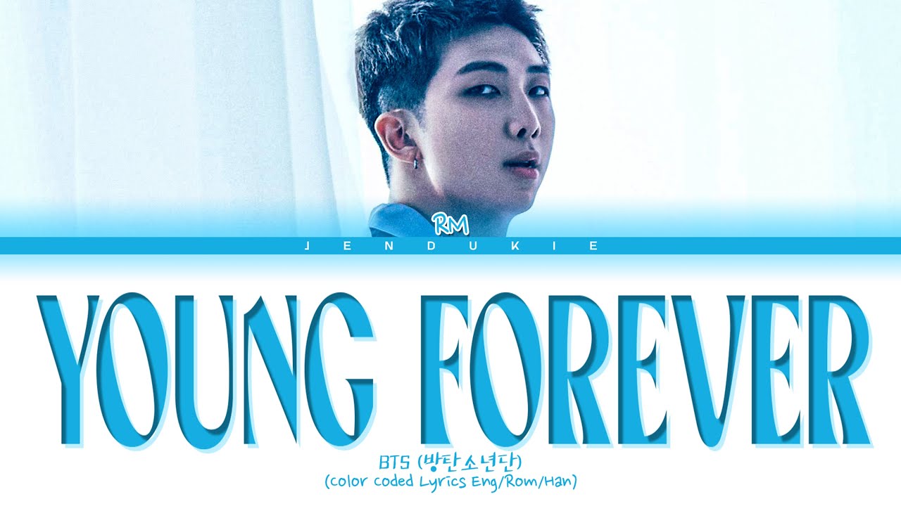 CD Only) BTS RM YOUNG FOREVER (DEMO VER.) Lyrics (Color Coded