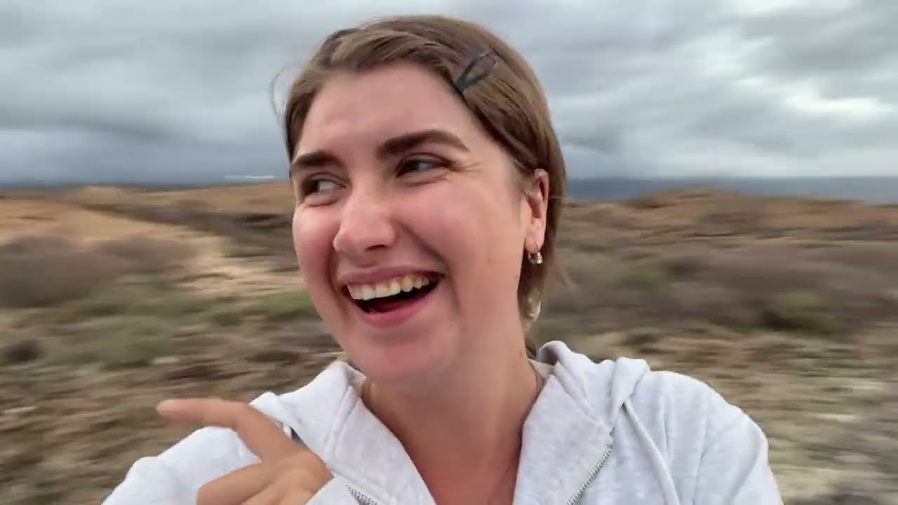 Mi alleno sugli scogli a Tenerife 